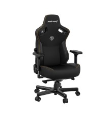 Кресло игровое Anda Seat Kaiser 3, цвет чёрный, размер L (120кг), материал ПВХ (модель AD12)