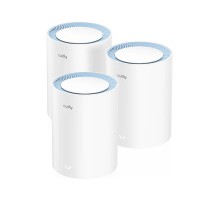 Wi-Fi Mesh-система/ AC1200 Wi-Fi Mesh Solution 3-Pack, Chipset MediaTek, Dual-Band, 867Mbps at 5GHz + 300Mbps at 2.4GHz, 802.11ac/a/b/g/n, 2 Fast Ethernet Ports, 2 internal antennas, MU-MIMO,  DDNS,Zerotier/Wireguard/OpenVPN/IPSec/L2TP/PPTP VPN,  DNS over