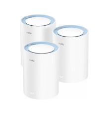 Wi-Fi Mesh-система/ AC1200 Wi-Fi Mesh Solution 3-Pack, Chipset MediaTek, Dual-Band, 867Mbps at 5GHz + 300Mbps at 2.4GHz, 802.11ac/a/b/g/n, 2 Fast Ethernet Ports, 2 internal antennas, MU-MIMO,  DDNS,Zerotier/Wireguard/OpenVPN/IPSec/L2TP/PPTP VPN,  DNS over