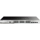 Коммутатор/ DGS-1210-28/ME/B Managed L2 Metro Ethernet Switch 24x1000Base-T, 4x1000Base-X SFP, Surge 6KV, CLI, RJ45 Console, RPS, Dying Gasp