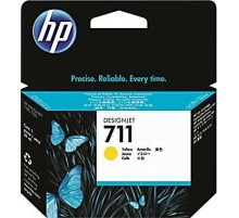 Картридж Cartridge HP 711 для DJ T120/T125/T130/T520/T525/T530, желтый (29мл)