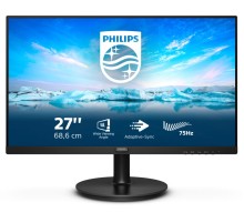 Монитор LCD 27'' 16:9 1920х1080(FHD) VA, 75 Hz, 250 cd/m2, 3000:1, 4ms, VGA, HDMI, DP, Tilt, Speakers, Audio out, Black (Вскрытая упаковка)