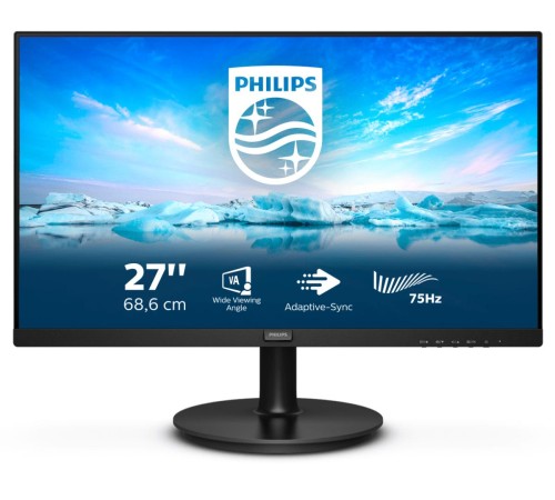 Монитор LCD 27'' 16:9 1920х1080(FHD) VA, 75 Hz, 250 cd/m2, 3000:1, 4ms, VGA, HDMI, DP, Tilt, Speakers, Audio out, Black (Вскрытая упаковка) Монитор LCD 27'' 16:9 1920х1080(FHD) VA, 75 Hz, 250 cd/m2, 3000:1, 4ms, VGA, HDMI, DP, Tilt, Speakers, Audio out, Black (Вскрытая упаковка)