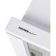 ВЫТЯЖКА HOMSair Flat 60 White/ встраиваемая, колыбельное управление, 2 скорости, 520 м3/ч, до 20 м2, 45 дБ, угольный фильтр CF110 - 1 шт, ШхВхД: 500х176х280 мм, белый цвет