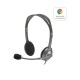 Гарнитура Logitech H111 (1 x 3.5мм, кабель 1.8м) (M/N: A-00021) (Мятая упаковка)