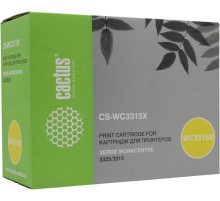-/ Картридж лазерный Cactus CS-WC3315X 106R02310 черный (5000стр.) для Xerox WorkCentre 3315/3325