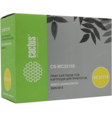 -/ Картридж лазерный Cactus CS-WC3315X 106R02310 черный (5000стр.) для Xerox WorkCentre 3315/3325