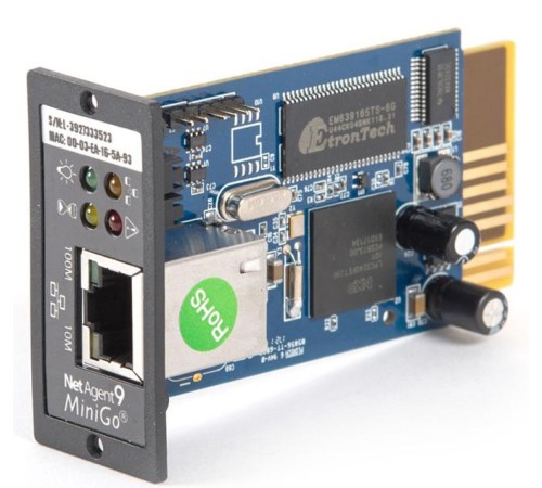 2159 SNMP-модуль DL 801 SKAT UPS-1000 RACK/3000 RACK Мониторинг и упр-е по Ethernet
