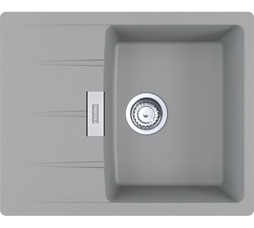 Мойки Franke/ Best, Centro, Мойка CNG 611/211-62, Fragranite+, на столешницу, серый камень Мойки Franke/ Best, Centro, Мойка CNG 611/211-62, Fragranite+, на столешницу, серый камень