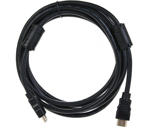 Кабель/ Кабель HDMI-19M --- HDMI-19M ver 2.0+3D/Ethernet,2 фильтра 3m Telecom <TCG200F-3M>