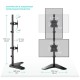 ONKRON кронштейн для двух мониторов 13"-34" настольный, чёрный D208FS (Мятая упаковка)