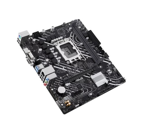 Материнская плата ASUS PRIME H610M-D, LGA1700, H610, 2*DDR5, 4*SATA, 1*M.2, 2*USB 3.2, 4*USB 2.0, 1*COM port, 1*PCIx16, 1*PCIx1, HDMI+D-Sub, mATX; 90MB1G80-M0EAY0