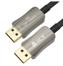 GCR Кабель 1.0m оптический DP v1.4 Ultra HD 8K 60Hz, 4K 144Hz, HBR3, 32.4 Гбит/с, GCR-54778