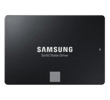 Твердотельный накопитель/ Samsung SSD 870 EVO, 4000GB, 2.5" 7mm, SATA3, 3-bit MLC, R/W 560/530MB/s, IOPs 98 000/88 000, DRAM buffer 4096MB, TBW 2400, DWPD 0.33 (12 мес.)