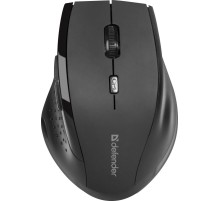 Defender Беспроводная оптическая мышь Accura MM-365 черный,6 кнопок, 800-1600 dpi