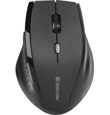 Defender Беспроводная оптическая мышь Accura MM-365 черный,6 кнопок, 800-1600 dpi