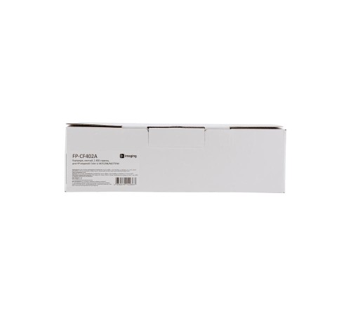 Картридж F+ imaging, желтый, 1 400 страниц, для HP моделей Color LJ M252DN/M277DW (аналог CF402A), FP-CF402A (Вскрытая упаковка)
