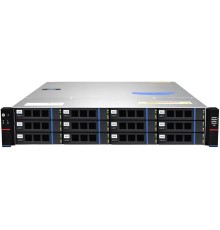 Серверный корпус/ Gooxi RMC2112-670-HSE-D 2U 12bay chassis ,Expander backplane rear 2*2.5"SAS/SATA 1300W 1+1 EU power cables rail kit