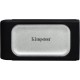 Твердотельный накопитель/ Kingston External SSD XS2000, 500GB, Type-C, USB 3.2 Gen 2x2, R/W 2000/2000MB/s, IP55, 70x33x14mm, Silver (60 мес)