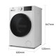 Стиральная машина CHiQ CFL80-14586BHM2WB (Мятая упаковка)