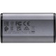 Твердотельный накопитель/ ADATA External SSD SE880, 500GB, Type-C, USB 3.2 Gen2х2, up to R/W 2000/2000 MB/s, 64.8x35x12.5mm, Titanium Gray (5 лет)
