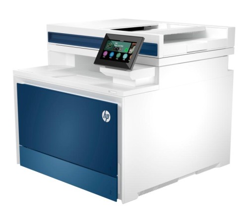 Лазерное многофункциональное устройство HP Color LaserJet Pro MFP 4303fdw (p/c/s/f, A4,600 dpi,33(35)ppm,512Mb,2 trays 50+250,4.3'' touch display,Duplex, DADF50,USB/GigEth/WiFi/Bluetooth,4 cart.in box black 2000&cmy1000 pages, repl. W1A80A)