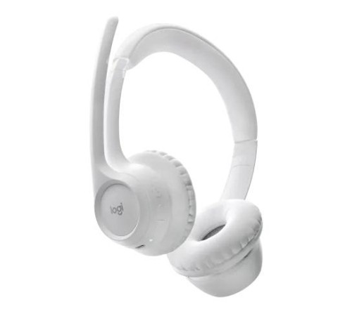Беспроводная гарнитура Logitech Wireless Headset ZONE 300, Bluetooth, OFF-WHITE, [981-001417]