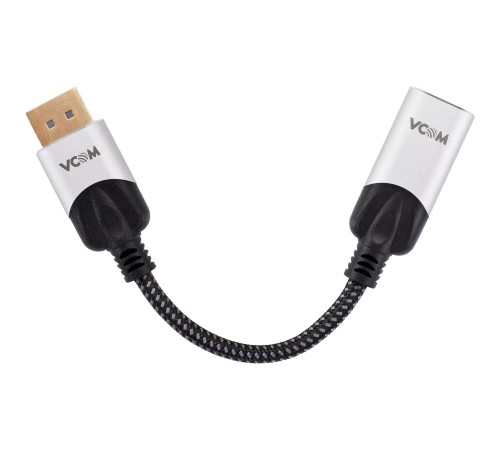Адаптер/ Адаптер DisplayPort(M) ---> HDMI(F) 0.15m 8K@60Hz VCOM <CG6218M-0.15> Адаптер/ Адаптер DisplayPort(M) ---> HDMI(F) 0.15m 8K@60Hz VCOM <CG6218M-0.15>