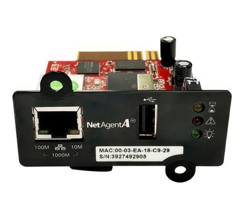 Адаптер DA 807 (with USB port)/ Powercom SNMP adapter DA 807 (with USB port) Адаптер DA 807 (with USB port)/ Powercom SNMP adapter DA 807 (with USB port)