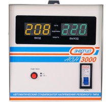 Стабилизатор  АСН- 3000  ЭНЕРГИЯ с цифр. дисплеем/ Stabilizer ASN-3000 ENERGY with numbers. display