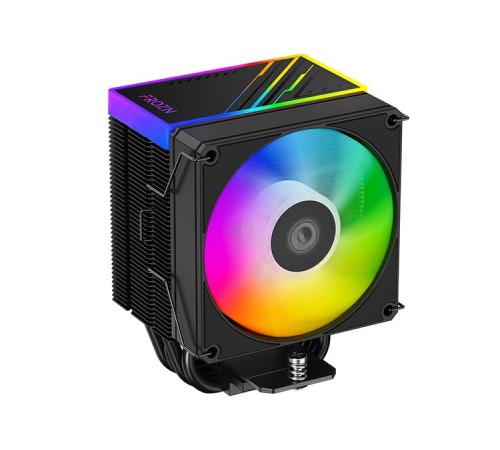 Кулер для процессора ID-COOLING FROZN A400 ARGB LGA1700/1200/115X/AM5/AM4 (15шт/кор, TDP 180W, PWM, 4 тепл.трубки прямого контакта, ARGB FAN 92mm) RET