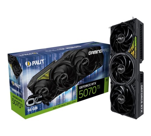 Видеокарта/ RTX5070TI 16GB PA-RTX5070Ti GAMINGPRO OC 16GB V1 PALIT