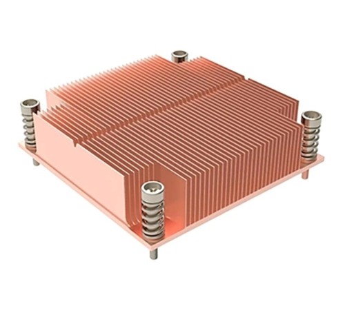 Радиатор/ CPU Cooler ALSEYE 1U1C-1700, LGA1700 (square), 125W,Cu base + Cu fin