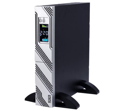ИБП SRT-1500A, линейно-интерактивный, 1500ВА, 1350Вт, LCD, Rack/Tower, 8 розеток IEC320 C13 с резервным питанием, USB, RS-232, слот под SNMP карту, EPO, защита RJ45, ШхГхВ 428х563х84мм., вес 24кг./ UPS POWERCOM SRT-1500A, line-interactive, 1500VA, 1350W,