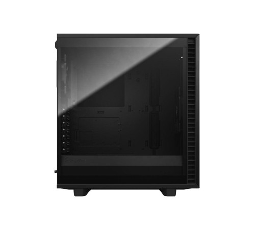 Корпус ПК без блока питания/ Case Fractal Design Define 7 Compact TG Light Tint, Midi-Tower, 1x120mm + 1x140mm, 2xUSB-A 2.0 + 2xUSB-A 3.2 + 1xUSB 3.2 Type-C ATX, mATX, mITX Black