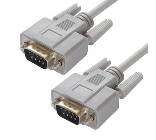 Greenconnect Кабель 1.5m 0-модемный COM RS-232 линковочный, DB9/DB9 9M/9M, серый, 30 AWG, GCR-50657 Greenconnect Кабель 1.5m 0-модемный COM RS-232 линковочный, DB9/DB9 9M/9M, серый, 30 AWG, GCR-50657