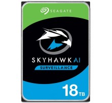 Жесткий диск/ RECERTIFIED HDD Seagate SATA 6Gb/s 18Tb SkyHawk AI 7200 256Mb 1 year warranty (replacement WD181PURP) RECERTIFIED