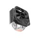 Кулер для процессора PCCooler Paladin 400 S115X/1200/1700/AM4 (20 шт/кор, TDP 200W, 130mm PWM FAN, 4 тепловые трубки 6мм, 800-1600RPM, 18-28,6dBa)
