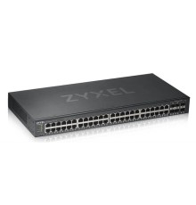 Коммутатор Smart L2 коммутатор Zyxel NebulaFlex GS1920-48v2, rack 19", 44xGE, 4xCombo (SFP/RJ-45), 2xSFP