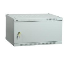 Шкаф LINEA WE 6U 600x450мм дверь металл серый