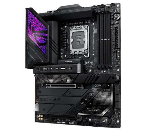 Материнская плата ASUS ROG STRIX Z890-E GAMING WIFI, LGA1851, Z890, 4*DDR5, 4*SATA, 7*M.2, 10*USB 3.2, 2*Type-C, 2*PCIx16, 2*Thunderbolt™ 4, HDMI+DP, ATX; 90MB1IM0-M0EAY0