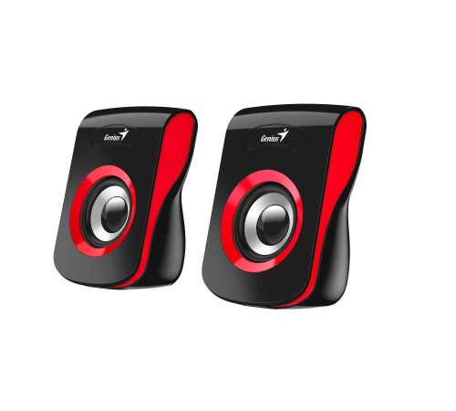 Колонки компьютерные Geinus SP-Q180, 2.0, 2 x 3W RMS, USB-power, Red (Мятая упаковка) Колонки компьютерные Geinus SP-Q180, 2.0, 2 x 3W RMS, USB-power, Red (Мятая упаковка)