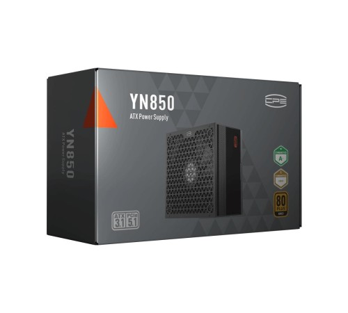 Блок питания ПК/ Power Supply PCCooler, 850W 80+ Gold (ATX, 3.1, PCIe 5.1 600W, Full modular, 1x24(20+4)pin 550mm, 2xCPU 8(4+4)pin 650mm, 3xPCIe 8(6+2)pin 500mm, 1x12V(2x6) 12+4pin 650mm, 3xSATA*3+MOLEX4pin*1 450+120+120+120mm , Active, 135x135mm, 150x150 Блок питания ПК/ Power Supply PCCooler, 850W 80+ Gold (ATX, 3.1, PCIe 5.1 600W, Full modular, 1x24(20+4)pin 550mm, 2xCPU 8(4+4)pin 650mm, 3xPCIe 8(6+2)pin 500mm, 1x12V(2x6) 12+4pin 650mm, 3xSATA*3+MOLEX4pin*1 450+120+120+120mm , Active, 135x135mm, 150x150
