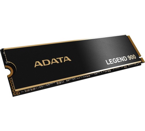 Твердотельный накопитель/ ADATA SSD LEGEND 900, 512GB, M.2(22x80mm), NVMe 1.4, PCIe 4.0 x4, 3D NAND, R/W 6200/2300MB/s, IOPs н.д./н.д., TBW 300, DWPD 0.14, with Heat Sink (5 лет) Твердотельный накопитель/ ADATA SSD LEGEND 900, 512GB, M.2(22x80mm), NVMe 1.4, PCIe 4.0 x4, 3D NAND, R/W 6200/2300MB/s, IOPs н.д./н.д., TBW 300, DWPD 0.14, with Heat Sink (5 лет)