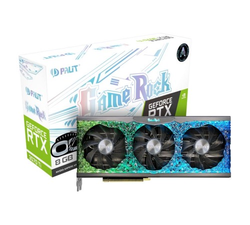 Видеокарта Palit RTX3070Ti GAMEROCK OC 8GB GDDR6X 256bit 3-DP HDMI (Вскрытая упаковка) Видеокарта Palit RTX3070Ti GAMEROCK OC 8GB GDDR6X 256bit 3-DP HDMI (Вскрытая упаковка)