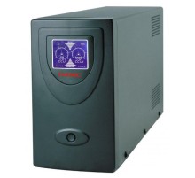 Линейно-интерактивный ИБП ДКС серии Info LCD, 2000 ВА/1200 Вт, 1/1,2xIEC C13, 2xSchuko, USB + RJ45, LCD, 2x9Aч