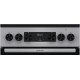 Плита Gorenje/ Плита Gorenje, полезный объем 70 л, эргономичные переключатели, сенсорный программатор IconLED, эмаль SilverMatte, очистка паром, индикатор остаточного тепла для каждой конфорки, телескопические направляющие, дверца CompactDoor 2 стекла + 1
