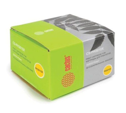 -/ Картридж лазерный Cactus CS-PH3010X 106R02183 черный (2300стр.) для Xerox Phaser 3010/WorkCentre 304
