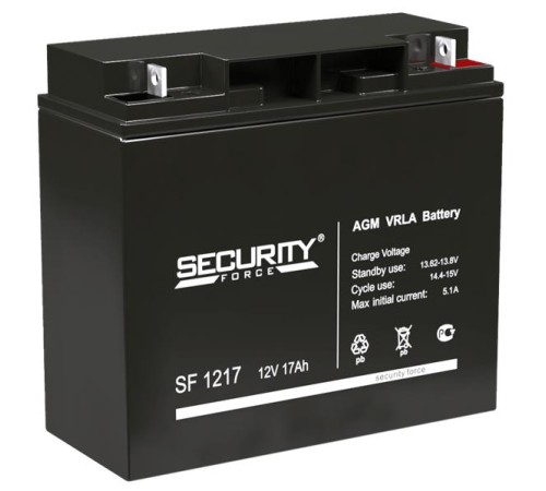 Аккумуляторная батарея Delta Аккумуляторная батарея для ОПС SF 1217 (12V/17Ah) Аккумуляторная батарея Delta Аккумуляторная батарея для ОПС SF 1217 (12V/17Ah)