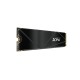 Твердотельный накопитель/ ADATA SSD GAMMIX S50 CORE, 2000GB, M.2(22x80mm), NVMe, PCIe 4.0 x4, 3D NAND, R/W 3500/2800MB/s, IOPs -/-, TBW 1200, DWPD 0.5, with HeatSink (3 года)